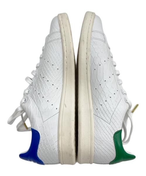 adidas（アディダス）adidas (アディダス) スタンスミス Recon イタリアンクロコ/ローカットスニーカー ホワイト サイズ:27.5の古着・服飾アイテム