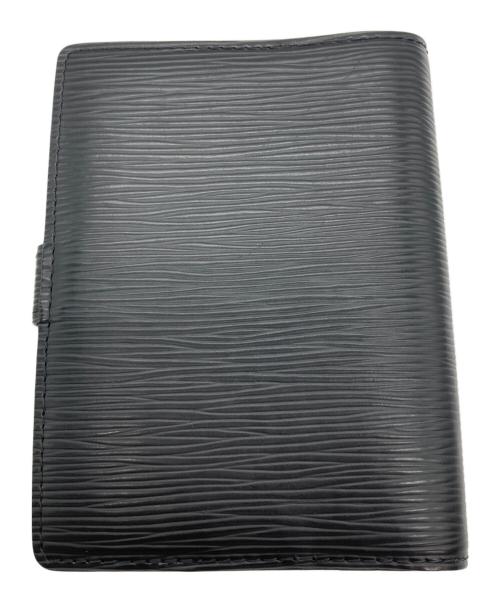 LOUIS VUITTON（ルイ ヴィトン）LOUIS VUITTON (ルイ ヴィトン) 手帳カバー/ アジェンダPM ブラックの古着・服飾アイテム