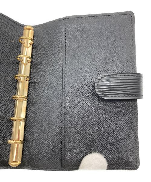 LOUIS VUITTON（ルイ ヴィトン）LOUIS VUITTON (ルイ ヴィトン) 手帳カバー/ アジェンダPM ブラックの古着・服飾アイテム