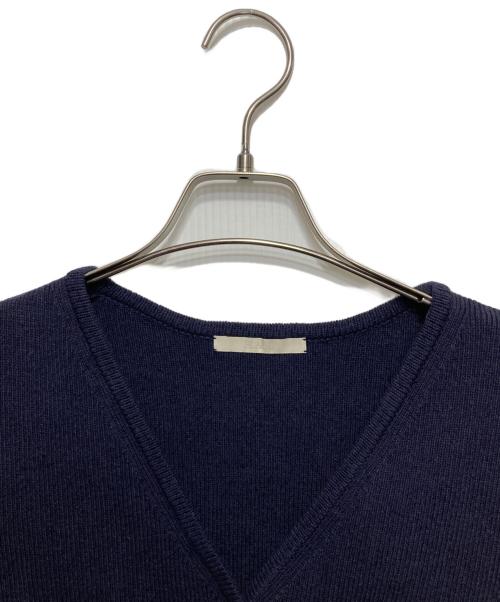 Plage（プラージュ）Plage (プラージュ) リネン混ニットベスト ネイビー サイズ:Fの古着・服飾アイテム