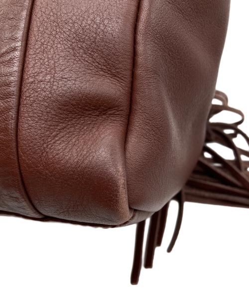 CHRISTIAN VILLA（クリスチャンヴィラ）CHRISTIAN VILLA (クリスチャンヴィラ) ショルダーバッグ ブラウンの古着・服飾アイテム