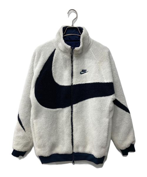 NIKE（ナイキ）NIKE (ナイキ) AS M NSW VW SWSH FULL ZIP JKT ホワイト サイズ:Sの古着・服飾アイテム