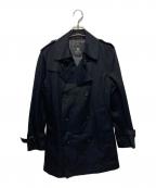 BURBERRY BLACK LABELバーバリーブラックレーベル）の古着「トレンチコート」｜ブラック