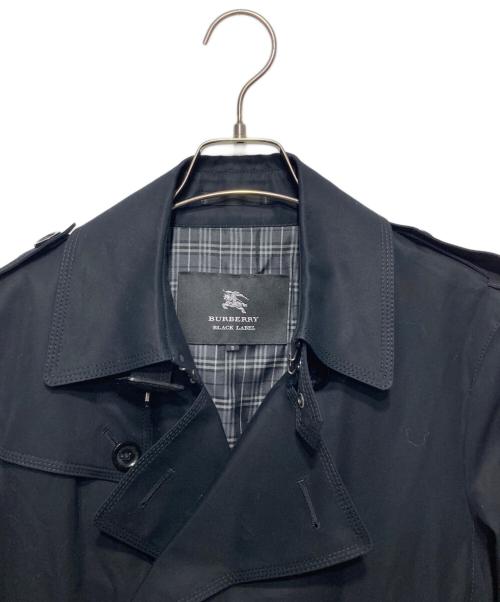 BURBERRY BLACK LABEL（バーバリーブラックレーベル）BURBERRY BLACK LABEL (バーバリーブラックレーベル) トレンチコート ブラック サイズ:Sの古着・服飾アイテム