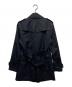BURBERRY BLACK LABEL (バーバリーブラックレーベル) トレンチコート ブラック サイズ:S：9000円