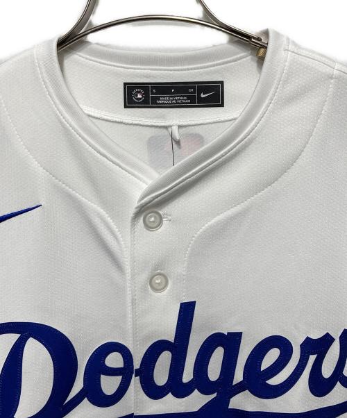 NIKE（ナイキ）NIKE (ナイキ) 半袖カットソー/ドジャース 大谷翔平 リミテッドユニフォーム ホワイト サイズ:Sの古着・服飾アイテム