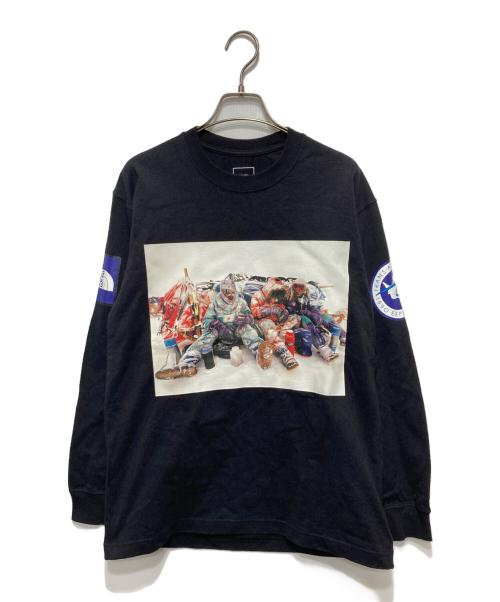 THE NORTH FACE（ザ ノース フェイス）THE NORTH FACE (ザ ノース フェイス) L/S TRANS Antarctica TEE ブラック 22FW-I/ロングスリーブカットソー ブラック サイズ:Ｓの古着・服飾アイテム