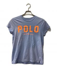 POLO RALPH LAUREN（ポロ・ラルフローレン）の古着「プリントTシャツ」｜ネイビー