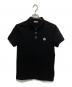 MONCLER（モンクレール）の古着「ロゴ刺繍ポロシャツ」｜ブラック