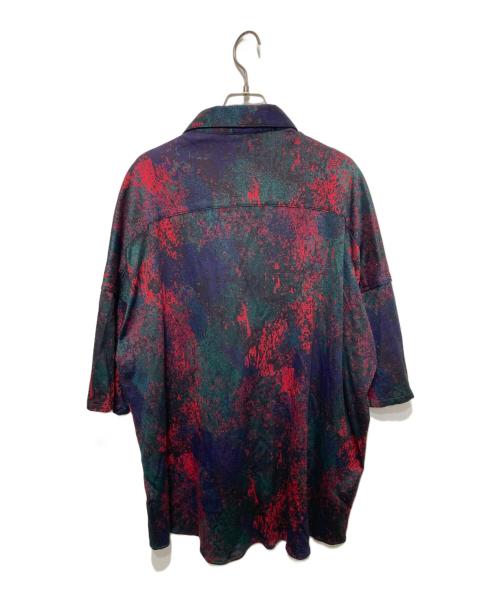 SHAREEF（シャリーフ）SHAREEF (シャリーフ) ABSTRACT JQ S/S SHIRTS/シャツ レッド サイズ:2の古着・服飾アイテム