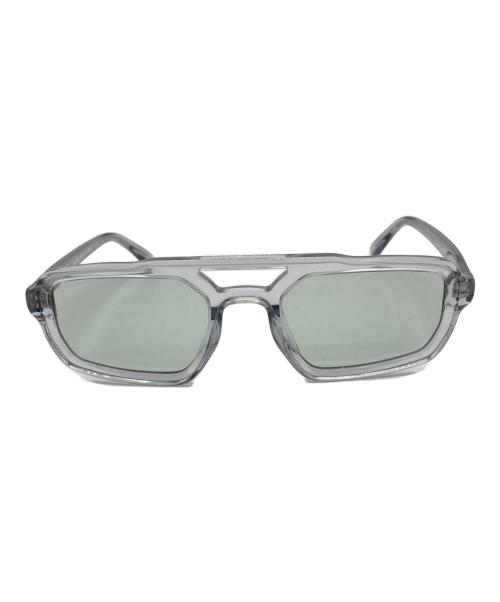 EMPORIO ARMANI（エンポリオ アルマーニ）EMPORIO ARMANI (エンポリオ アルマーニ) クリアフレームサングラス グレー サイズ:53-22-145の古着・服飾アイテム