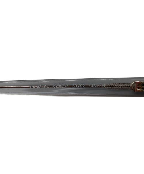 EMPORIO ARMANI（エンポリオ アルマーニ）EMPORIO ARMANI (エンポリオ アルマーニ) クリアフレームサングラス グレー サイズ:53-22-145の古着・服飾アイテム