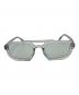 EMPORIO ARMANI (エンポリオ アルマーニ) クリアフレームサングラス グレー サイズ:53-22-145：5000円