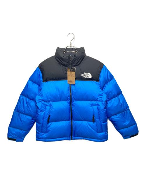 THE NORTH FACE（ザ ノース フェイス）THE NORTH FACE (ザ ノース フェイス) ヌプシジャケット ブルー×ブラック サイズ:Sの古着・服飾アイテム