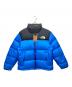 THE NORTH FACE（ザ ノース フェイス）の古着「ヌプシジャケット」｜ブルー×ブラック