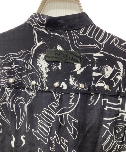 DIESEL（ディーゼル）DIESEL (ディーゼル) レーヨンシャツワンピース ネイビー サイズ:XSの古着・服飾アイテム