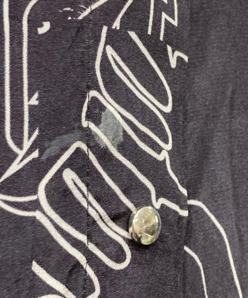 DIESEL（ディーゼル）DIESEL (ディーゼル) レーヨンシャツワンピース ネイビー サイズ:XSの古着・服飾アイテム