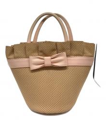 KITAMURA（キタムラ）の古着「ハンドバッグ」｜ベージュ