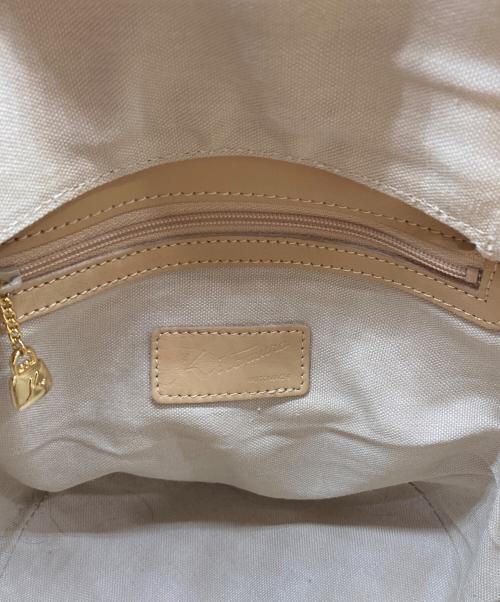 KITAMURA（キタムラ）KITAMURA (キタムラ) ハンドバッグ ベージュの古着・服飾アイテム