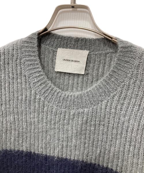 UNDERCOVERISM（アンダーカバーイズム）UNDERCOVERISM (アンダーカバーイズム) モヘアウールニット グレー サイズ:2の古着・服飾アイテム