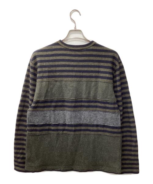 COMME des GARCONS HOMME DEUX（コムデギャルソン オム ドゥ）COMME des GARCONS HOMME DEUX (コムデギャルソン オム ドゥ) ニット グリーン サイズ:Mの古着・服飾アイテム