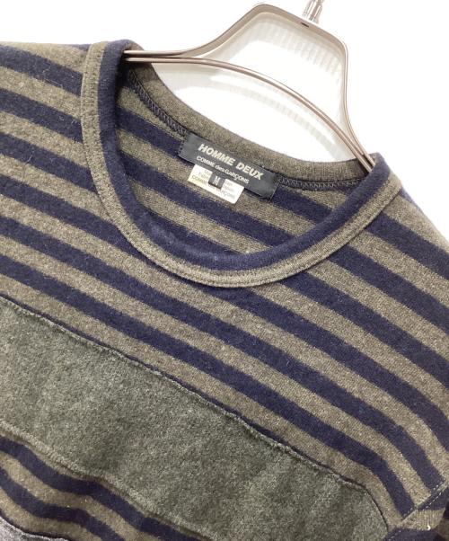 COMME des GARCONS HOMME DEUX（コムデギャルソン オム ドゥ）COMME des GARCONS HOMME DEUX (コムデギャルソン オム ドゥ) ニット グリーン サイズ:Mの古着・服飾アイテム