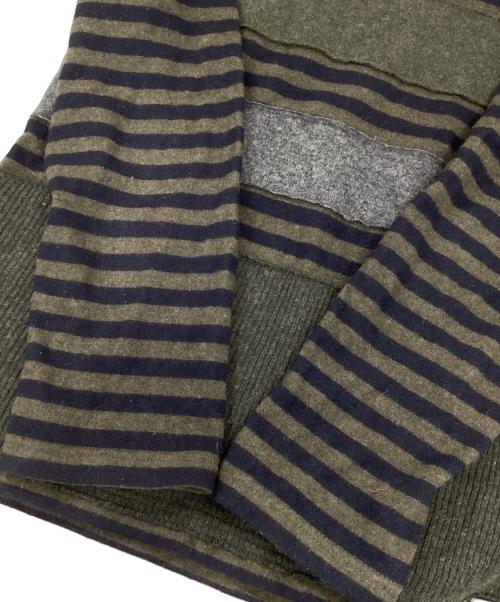 COMME des GARCONS HOMME DEUX（コムデギャルソン オム ドゥ）COMME des GARCONS HOMME DEUX (コムデギャルソン オム ドゥ) ニット グリーン サイズ:Mの古着・服飾アイテム
