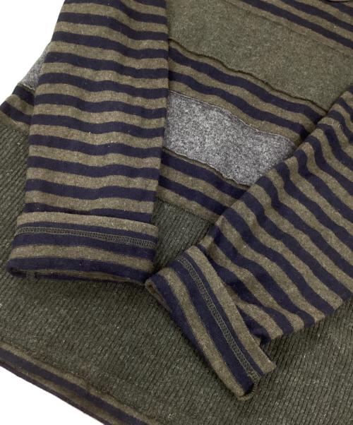 COMME des GARCONS HOMME DEUX（コムデギャルソン オム ドゥ）COMME des GARCONS HOMME DEUX (コムデギャルソン オム ドゥ) ニット グリーン サイズ:Mの古着・服飾アイテム