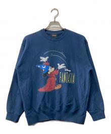 BEAMS×GOOD ROCK SPEED（ビームス×グッドロックスピード）の古着「FANTASIA / CREWNECK」｜ネイビー