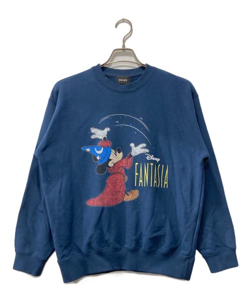 BEAMS（ビームス）BEAMS (ビームス) GOOD ROCK SPEED (グッドロックスピード) FANTASIA / CREWNECK ネイビー サイズ:Mの古着・服飾アイテム