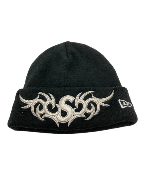 SUPREME（シュプリーム）SUPREME (シュプリーム) New Era (ニューエラ) Tribal S Logo Beanie/ニットキャップ ブラックの古着・服飾アイテム