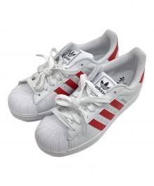 adidas（アディダス）の古着「SUPERSTAR II」｜ホワイト×レッド