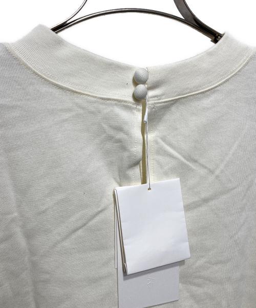 Mame Kurogouchi（マメクロゴウチ）Mame Kurogouchi (マメクロゴウチ) Cotton Jersey Sleeveless Top/ノースリーブカットソー ベージュ サイズ:2の古着・服飾アイテム