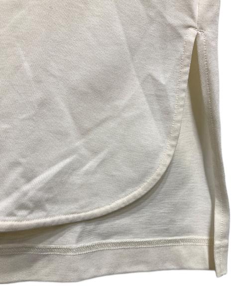 Mame Kurogouchi（マメクロゴウチ）Mame Kurogouchi (マメクロゴウチ) Cotton Jersey Sleeveless Top/ノースリーブカットソー ベージュ サイズ:2の古着・服飾アイテム