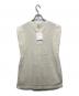 Mame Kurogouchi (マメクロゴウチ) Cotton Jersey Sleeveless Top/ノースリーブカットソー ベージュ サイズ:2：5000円