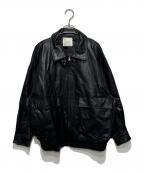 FREAK'S STOREフリークスストア）の古着「エコレザージャケット」｜ブラック