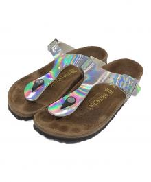 BIRKENSTOCK（ビルケンシュトック）の古着「サンダル」｜ブラウン×シルバー