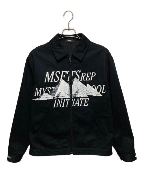 MSFTSrep（ミスフィッツレップ）MSFTSrep (ミスフィッツレップ) ジップジャケット ブラック サイズ:Sの古着・服飾アイテム