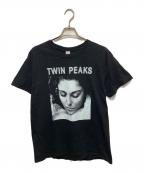 GILDANギルダン）の古着「00s/TWIN PEAKS/tシャツ」｜ブラック