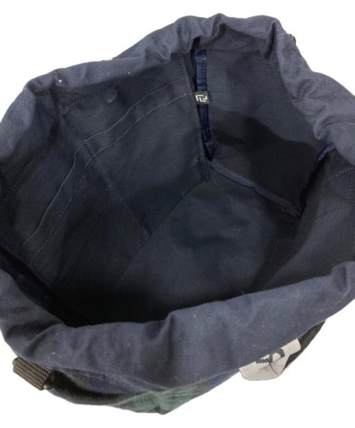FRAGMENT DESIGN（フラグメントデザイン）FRAGMENT DESIGN (フラグメントデザイン) RAMIDUS (ラミダス) 2WAYショルダーバッグ/チェックトートバッグ グリーンの古着・服飾アイテム