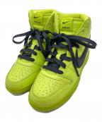 NIKE×AMBUSHナイキ×アンブッシュ）の古着「DUNK HIGH FLASH LIME/ハイカットスニーカー」｜イエロー