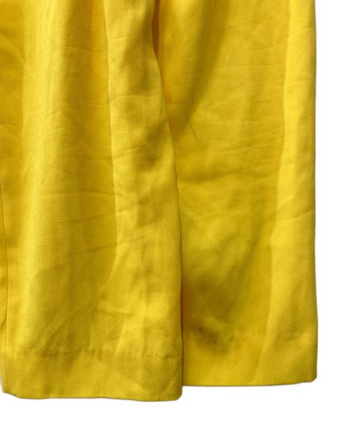 KENZO（ケンゾー）KENZO (ケンゾー) スラックス イエロー サイズ:36の古着・服飾アイテム