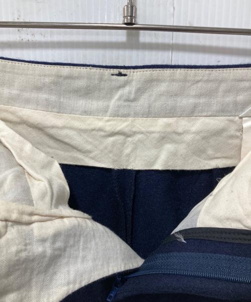digawel（ディガウェル）digawel (ディガウェル) ウールパンツ ネイビーの古着・服飾アイテム