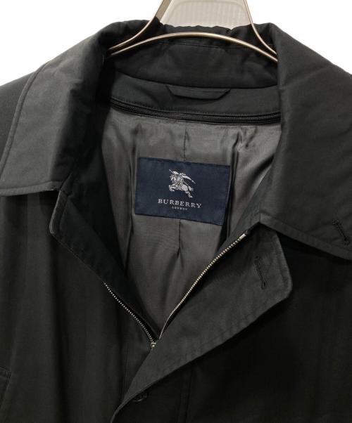 BURBERRY（バーバリー）BURBERRY (バーバリー) ライナー付き中綿コート ブラック サイズ:Lの古着・服飾アイテム