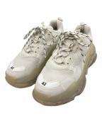 BALENCIAGAバレンシアガ）の古着「トリプルSクリアソール/TRIPLE S」｜ホワイト