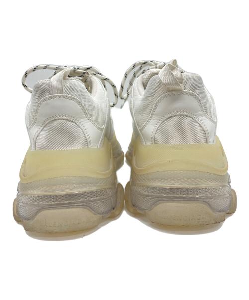 BALENCIAGA（バレンシアガ）BALENCIAGA (バレンシアガ) トリプルSクリアソール/TRIPLE S ホワイト サイズ:UK8の古着・服飾アイテム
