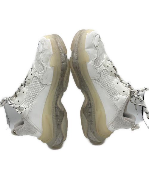 BALENCIAGA（バレンシアガ）BALENCIAGA (バレンシアガ) トリプルSクリアソール/TRIPLE S ホワイト サイズ:UK8の古着・服飾アイテム