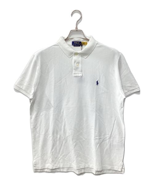 POLO RALPH LAUREN（ポロ・ラルフローレン）POLO RALPH LAUREN (ポロ・ラルフローレン) ポロシャツ ホワイト サイズ:Lの古着・服飾アイテム