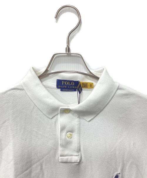 POLO RALPH LAUREN（ポロ・ラルフローレン）POLO RALPH LAUREN (ポロ・ラルフローレン) ポロシャツ ホワイト サイズ:Lの古着・服飾アイテム