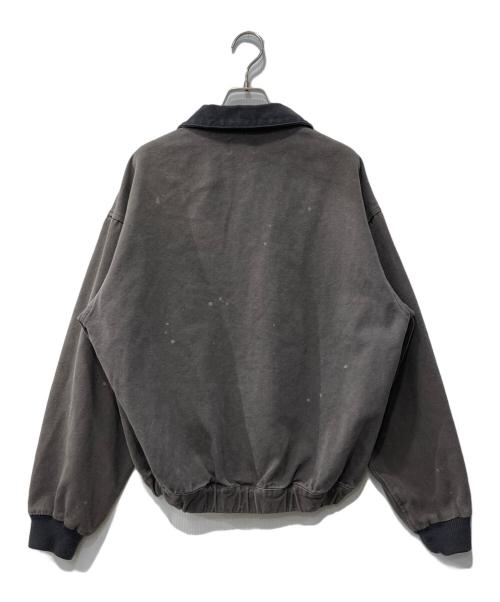 9090（ナインティナインティ）9090 (9090) Vintage Like Duck Blouson/ヴィンテージライクダックブルゾン グレー サイズ:Mの古着・服飾アイテム